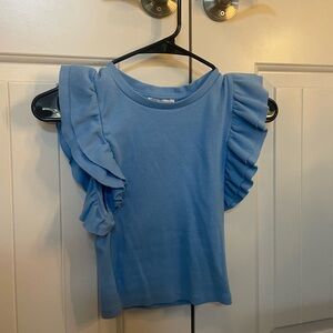 Small blue zara top
